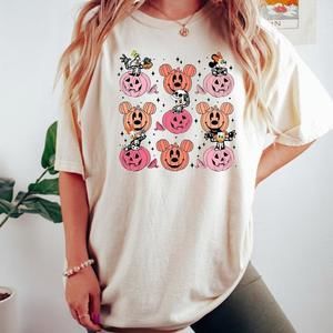 Mickey And Friends Skeleton Pumpkin Dsney Halloween Mickey_S Not So Scar Shirt